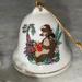 Disney Holiday | Grolier Disney Porcelain Christmas Bell Ornament - Jungle Book | Color: White | Size: Os