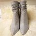 Nine West Shoes | Nine West Silver Sparkling Mid-Calf Boots | Color: Gray/Silver | Size: 5.5