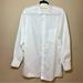 Michael Kors Shirts | Michael Kors White No Iron Cotton Dress Shirt, Regular Fit, 16 32/33, Euc | Color: White | Size: 16