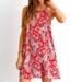 American Eagle Outfitters Dresses | American Eagle Paisley Mini Dress Size Xxs | Color: Red | Size: Xxs