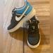 Nike Shoes | Custom Nike Air Force Ones | Color: Black/Blue | Size: 4.5bb