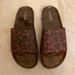 J. Crew Shoes | J Crew Jelly Pool Slides Tortoise Leopard Print Size 7 | Color: Brown | Size: 7