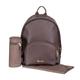 Silver Cross Vegan Leather Changing Rucksack - Cocoa