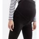 Curves Maternity Black Over Bump Lift & Shape Emilee Jeggings New Look