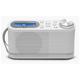 Roberts Play 10 Portable Digital DAB DAB+ FM Radio White