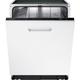 Samsung Series 5 DW60M5050BB Fully Integrated Standard Dishwasher - Black Control Panel with Fixed Door Fixing Kit - F Rated