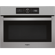 Whirlpool Absolute AMW9615/IXUK Built In 46cm Tall Microwave - Stainless Steel, Stainless Steel