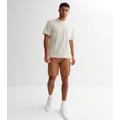 Men's Rust Straight Fit Cargo Shorts New Look