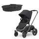 Quinny Hubb Stroller & Quinny Hux Carrycot - Black/Black