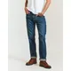 Fatface Mens Straight Fit Jeans - 28SHT - Denim, Denim