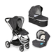 Tutti Bambini Arlo Chrome Travel System - Liquorice