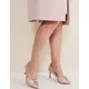 Phase Eight Womens Satin Stiletto Heel Pointed Court Shoes - 3 - Pink, Pink