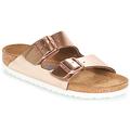Birkenstock ARIZONA SFB women's Mules / Casual Shoes in Gold. Sizes available:3.5,4.5,2.5,2.5,3.5,4.5,5,5.5,7,7.5,8