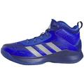 adidas Cross EM UP 5 K Wide JR boys's Children's Basketball Trainers (Shoes) in Blue