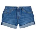 Levis GIRLFRIEND SHORTY SHORT girls's Children's shorts in Blue