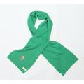 Benetton Boys Green Knit Rectangle Scarf Scarf Size Regular