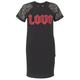 Love Moschino BLAFA women's Dress in Black. Sizes available:UK 6,UK 8,UK 12,UK 14