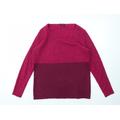 M&Co Womens Multicoloured Pullover Jumper Size 14