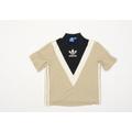 adidas Womens Beige Basic T-Shirt Size 4