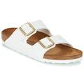 Birkenstock ARIZONA women's Mules / Casual Shoes in White. Sizes available:5.5,7,7.5,2.5,2.5,3.5,4.5,5,5.5,7,7.5