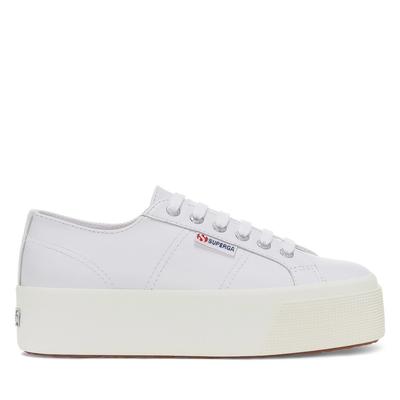 Superga 2790 Nappa - Optical White-silver-f Avorio Trainers
