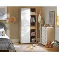 Habitat Kids Camden 2 Pc 1 Door Wardrobe Set -White & Acacia