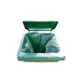 2Work Wheelie Bin Liner Clear (100 Pack)