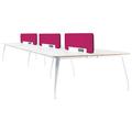 Office Desks - DNA Sexto Rectangular Bench Desks