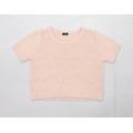 F&F Womens Size 18 Textured Pink Jumper (Regular)