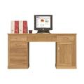 Cavalli Solid Oak Keyhole Computer Desk