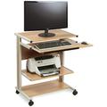 Height Adjustable Compact PC Workstation for Schools