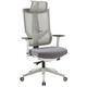 Gaming Chair - Novigami Kalik Grey Mesh Back Office Chair with white frame, delivered flat packed - Delivery