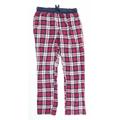 NEXT Mens Red Check Cotton Pyjama Pants Size M - Red Blue White Check