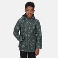 Regatta Kids' Salman Waterproof Insulated Jacket Dark Khaki Multi Camo, Size: 3-4 yrs