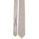 Jeff Banks Mens Silver 100% Silk Classic Fit Tie