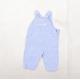 George Baby Blue Dungaree One-Piece Size 3-6 Months