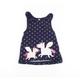 Blue Zoo Girls Blue Geometric Dungaree One-Piece