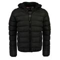 Geographical Norway BOMBE BOY boys's Children's Jacket in Black. Sizes available:8 years,10 years,12 years,14 years,16 years