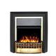 Dimplex Cheriton Deluxe 2kW Electric Freestanding Fire-Brass