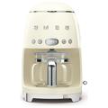 Smeg DCF02 50's Style Retro Drip Filter Coffee Machine Cream