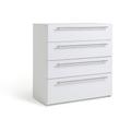 Habitat Atlas 4 Drawer Chest of Drawers - White Gloss