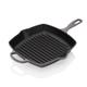 Le Creuset Signature Cast Iron 26cm Square Grillit Flint