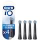 Oral-B iO Black Electric Toothbrush Heads - 4 Pack