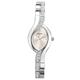 Sekonda Ladies Silver Coloured Oval Twist Bracelet Watch