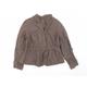 Preworn Womens Brown Jacket Blazer Size L