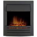 Adam Eclipse 2kW Electric Inset Fire - Black