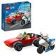 LEGO City Police Bike Car Chase Set with Toy Motorbike 60392