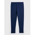 Navy Plain Leggings - 8 years