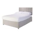 Argos Home Bircham Memory Small Double Divan - Light Grey