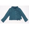 New Look Womens Green Jersey Jacket Size 12